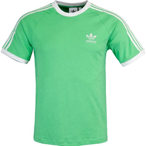 adidas tshirt weiß grün|grüne Shirts für Damen .